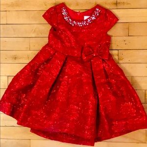 Beautiful Red Toddler Girls Dress 👗🌹